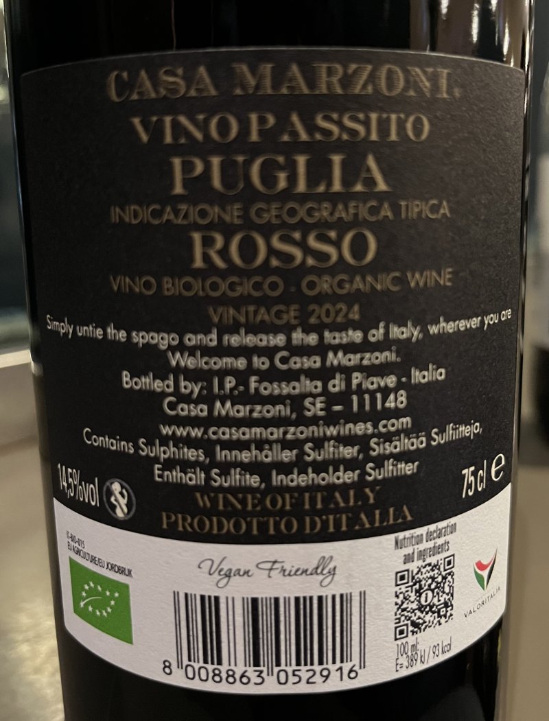 Baksida av Casa Marzoni