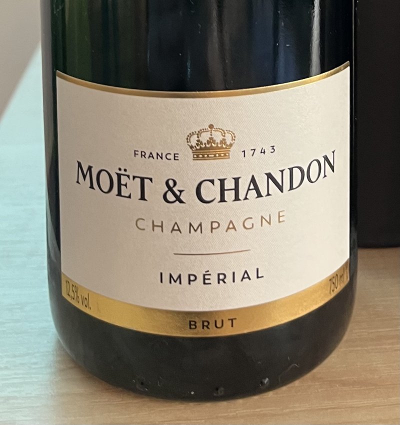 Framsida av Moët & Chandon Impérial Champagne Brut