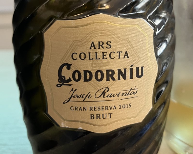 Framsida av Codorníu Ars Collecta Organic Cava Brut