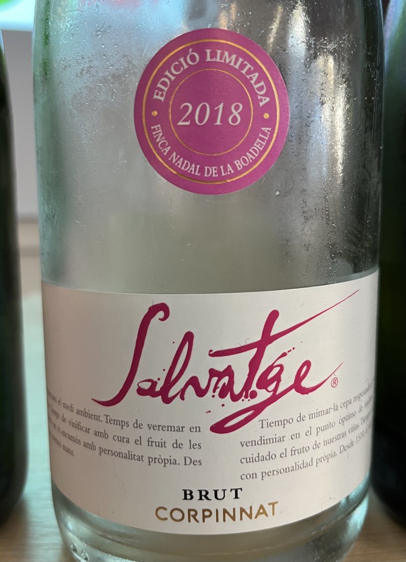 Framsida av Nadal Salvatge Rosé Brut