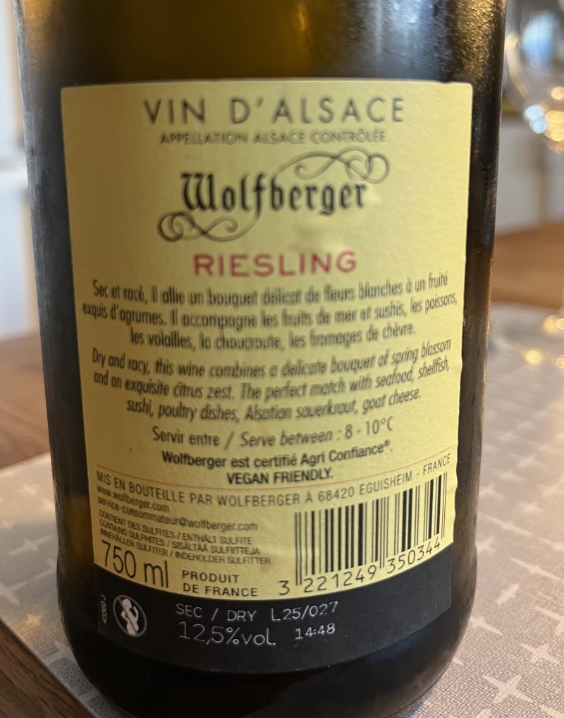 Baksida av Wolfberger