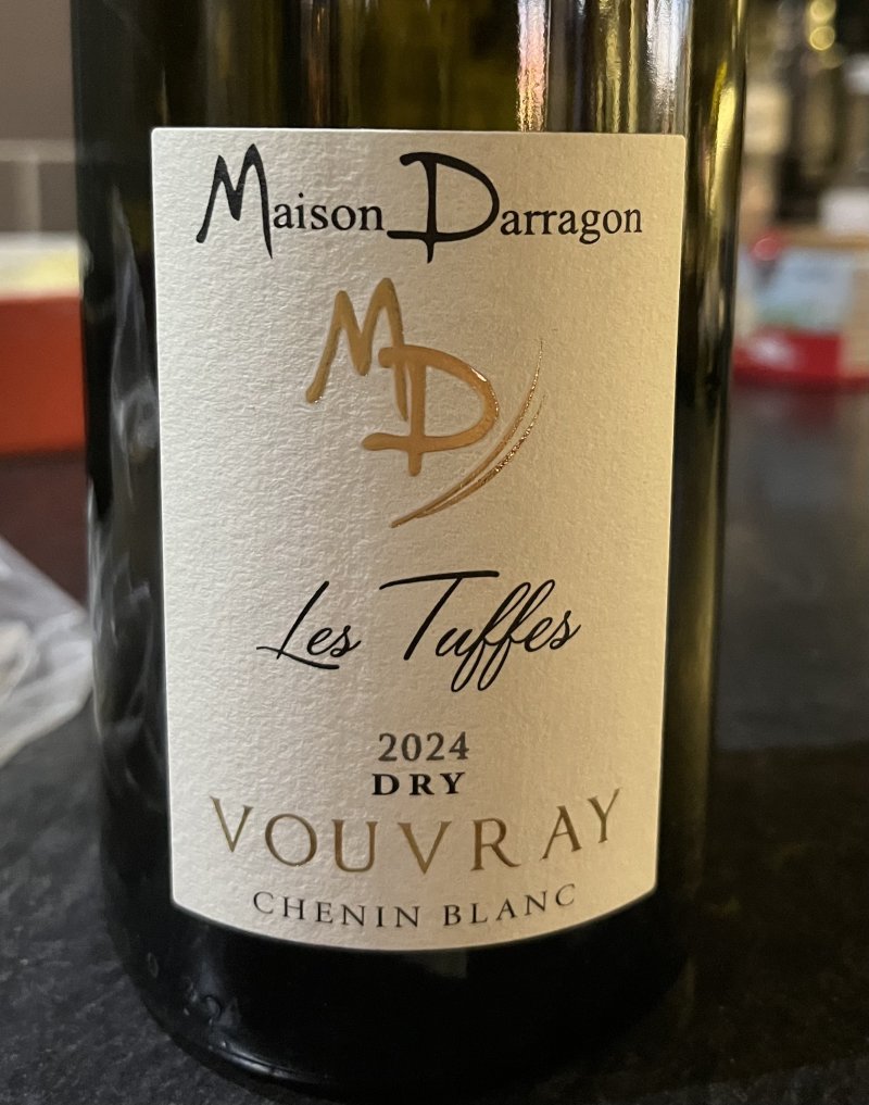 Framsida av Maison Darragon Vouvray Les Tuffes