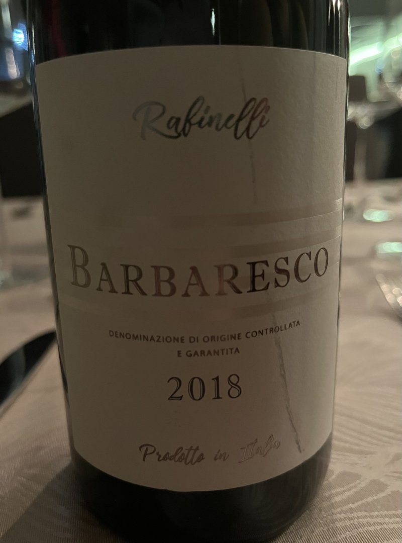 Framsida av Barbaresco