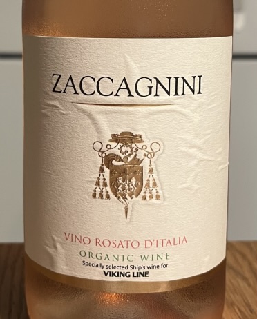 Framsida av Zaccagnini Vino Rosato DÍtalia (Viking Line)