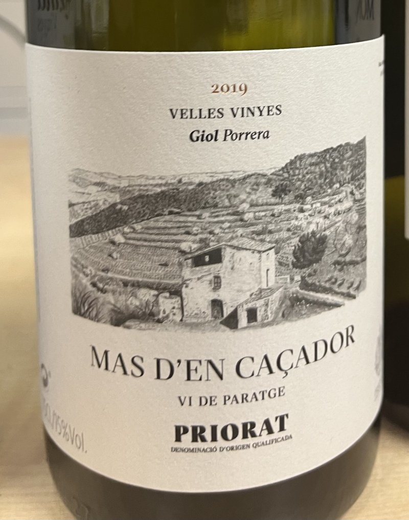 Framsida av Mas d'En Caçador Velles Vinyes Giol Porrera