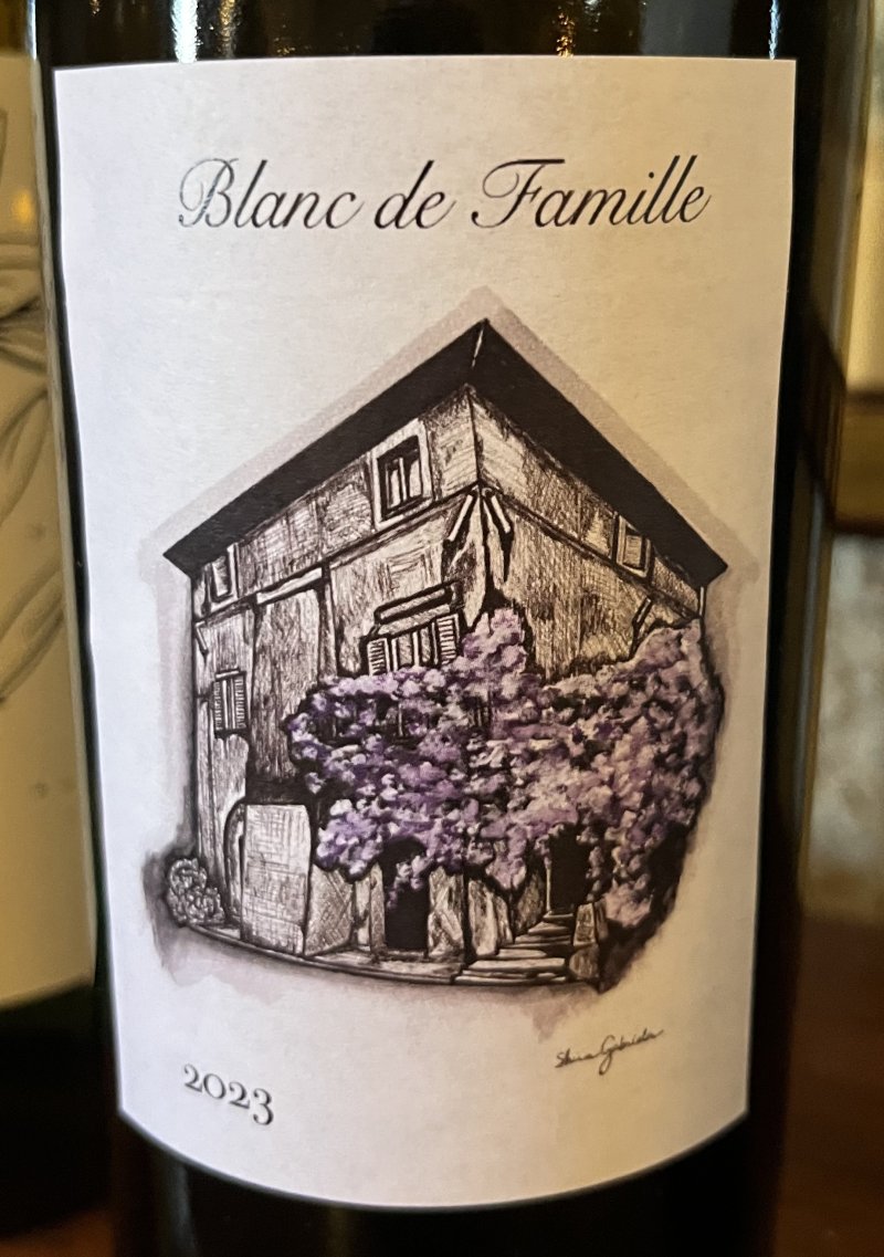 Framsida av Blanc de Famille