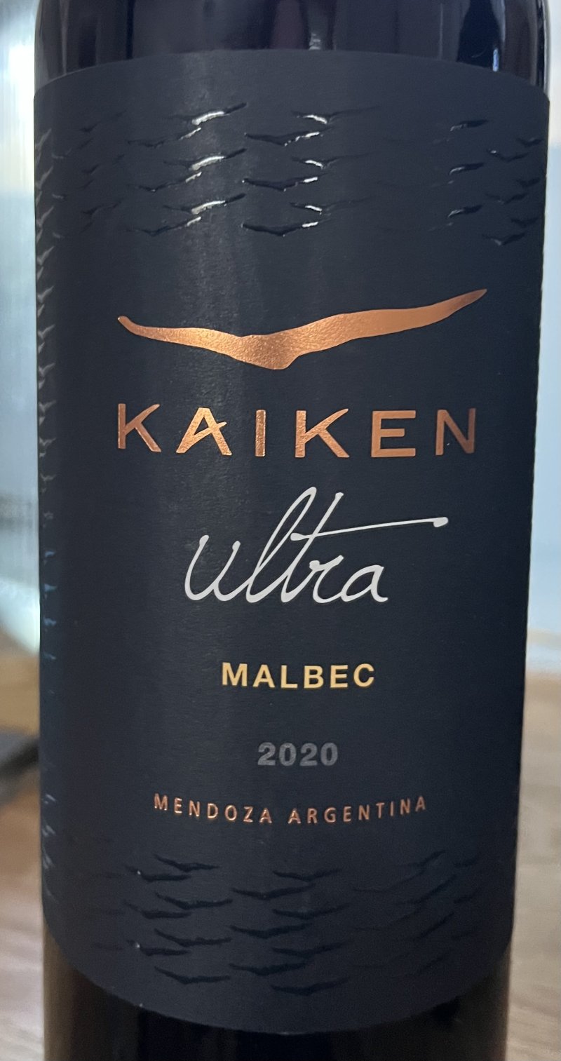 Framsida av Kaiken Ultra Malbec