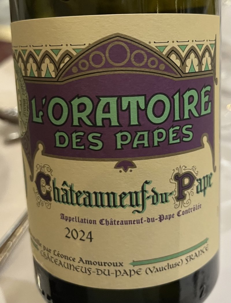Framsida av L´oratoire Des Papes Châteanneuf du Pape