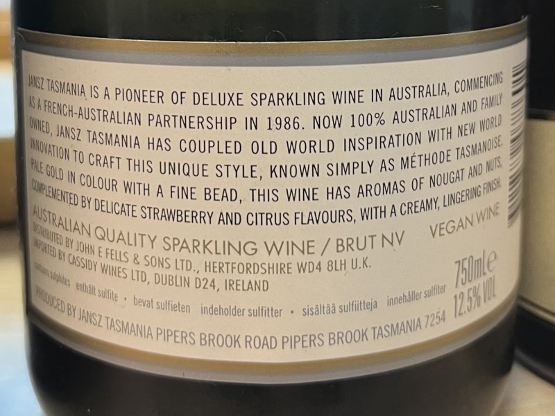 Baksida av Jansz Tasmania