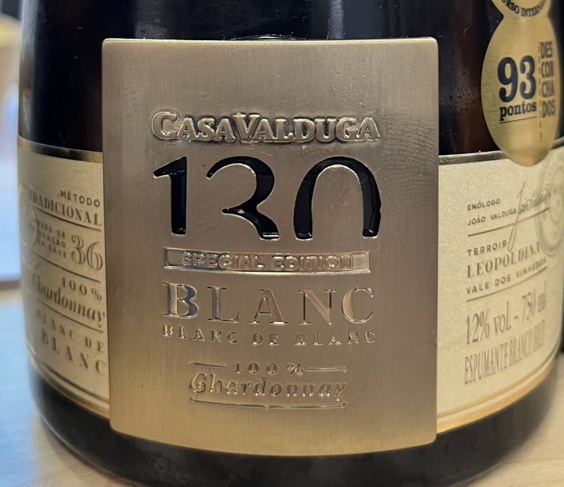 Framsida av Casa Valduga 130 Blanc de Blanc
