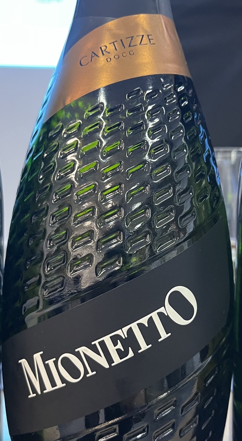 Framsida av Mionetto di Cartizze Prosecco Dry