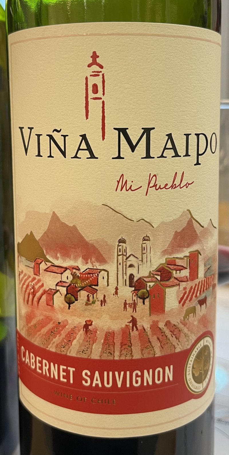 Framsida av Viña Maipo Cabernet Sauvignon