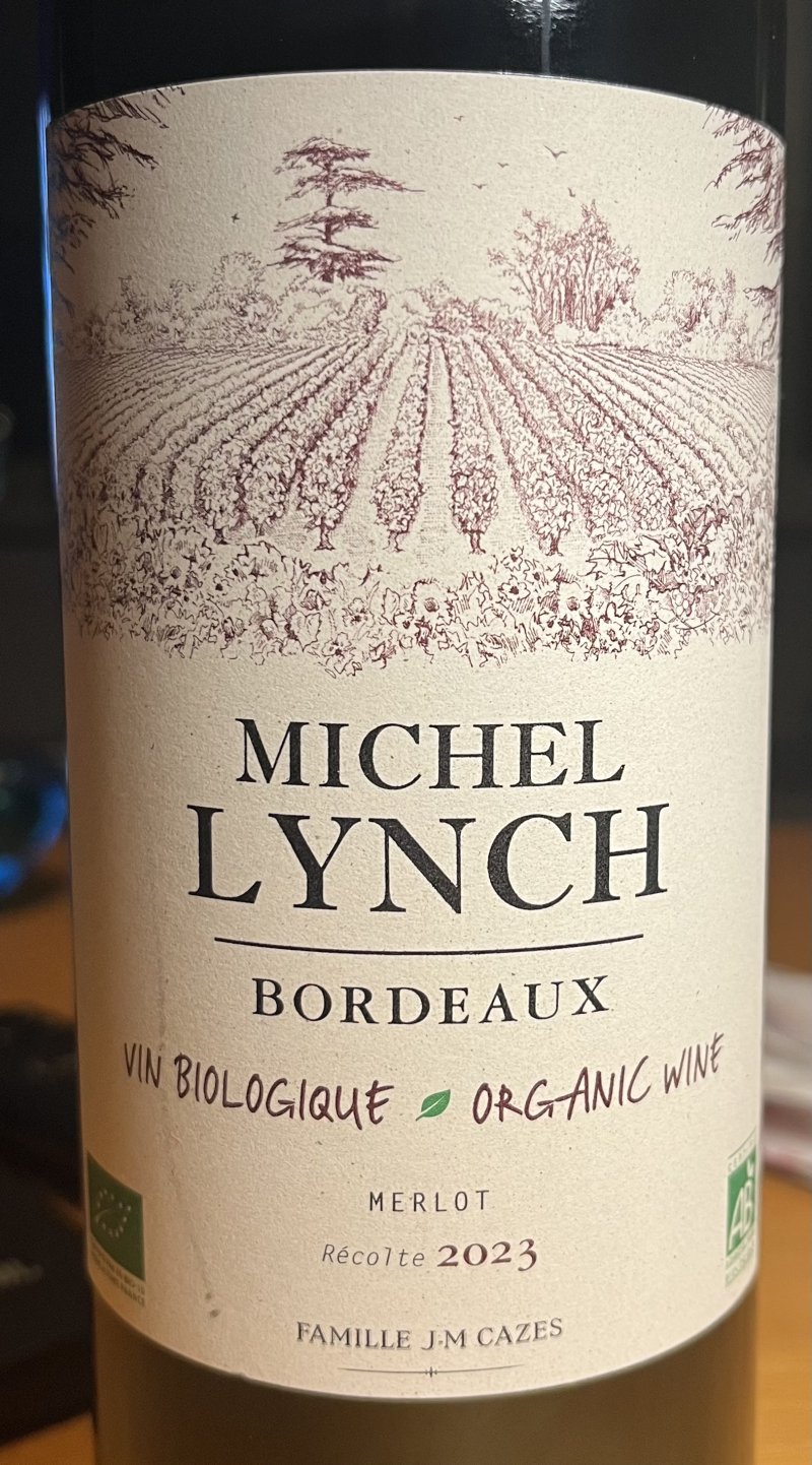 Framsida av Michel Lynch Bordeaux
