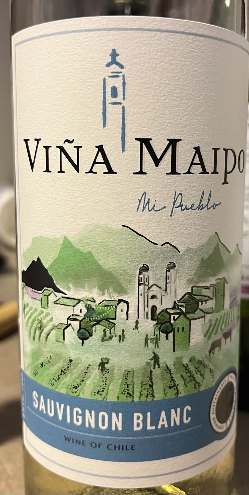 Framsida av Vina Maipo Sauvignon Blanc