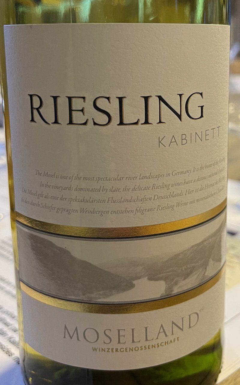 Framsida av Riesling Kabinett Moselland