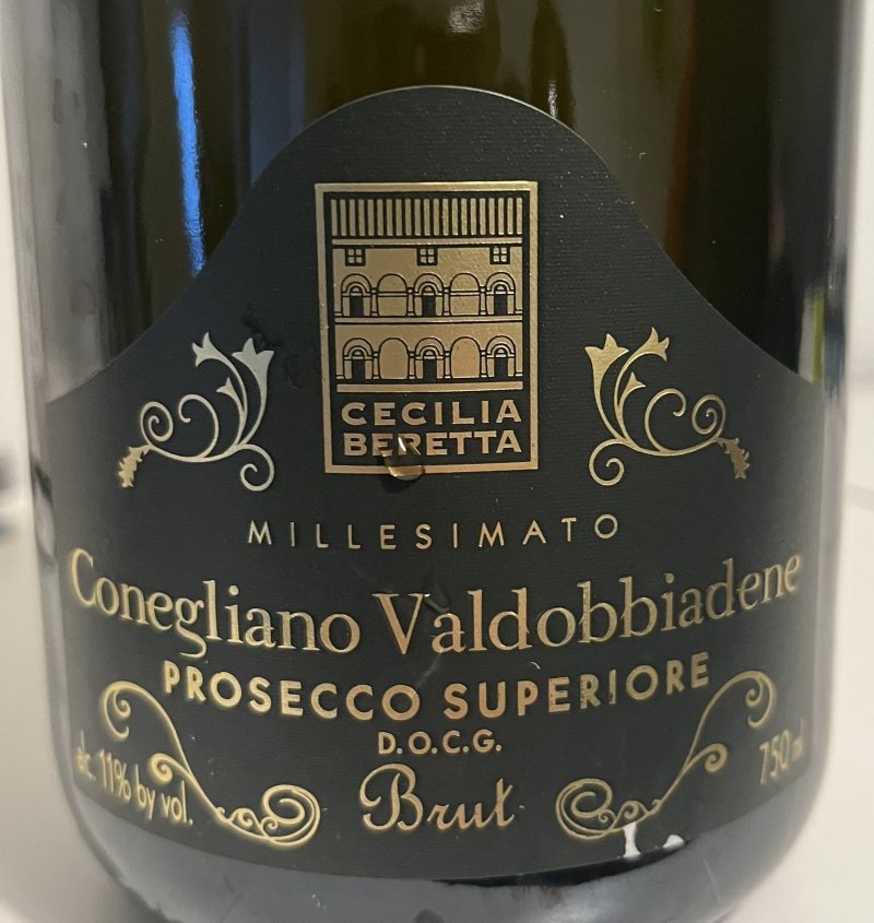 Framsida av Millesimato Conegliano Valdobbiadene